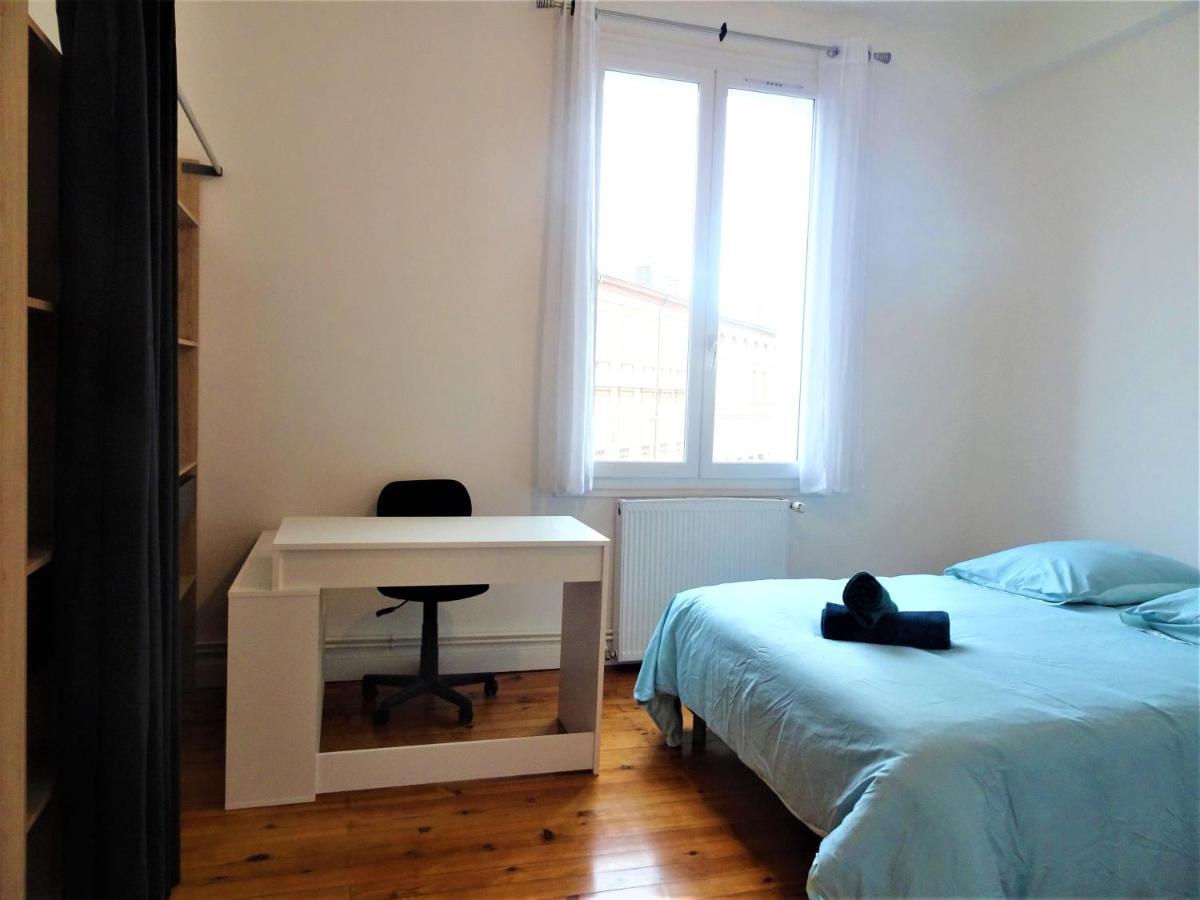 Chambre Privee Et Spacieuse Au Sein D'Un Logement Partage - Central, Quartier Villebourbon - 3 Chambres Doubles - 2 Balcons - Places De Stationnements Gratuites - 5 Min A Pied Gare Et Hypercentre Монтобан Екстер'єр фото