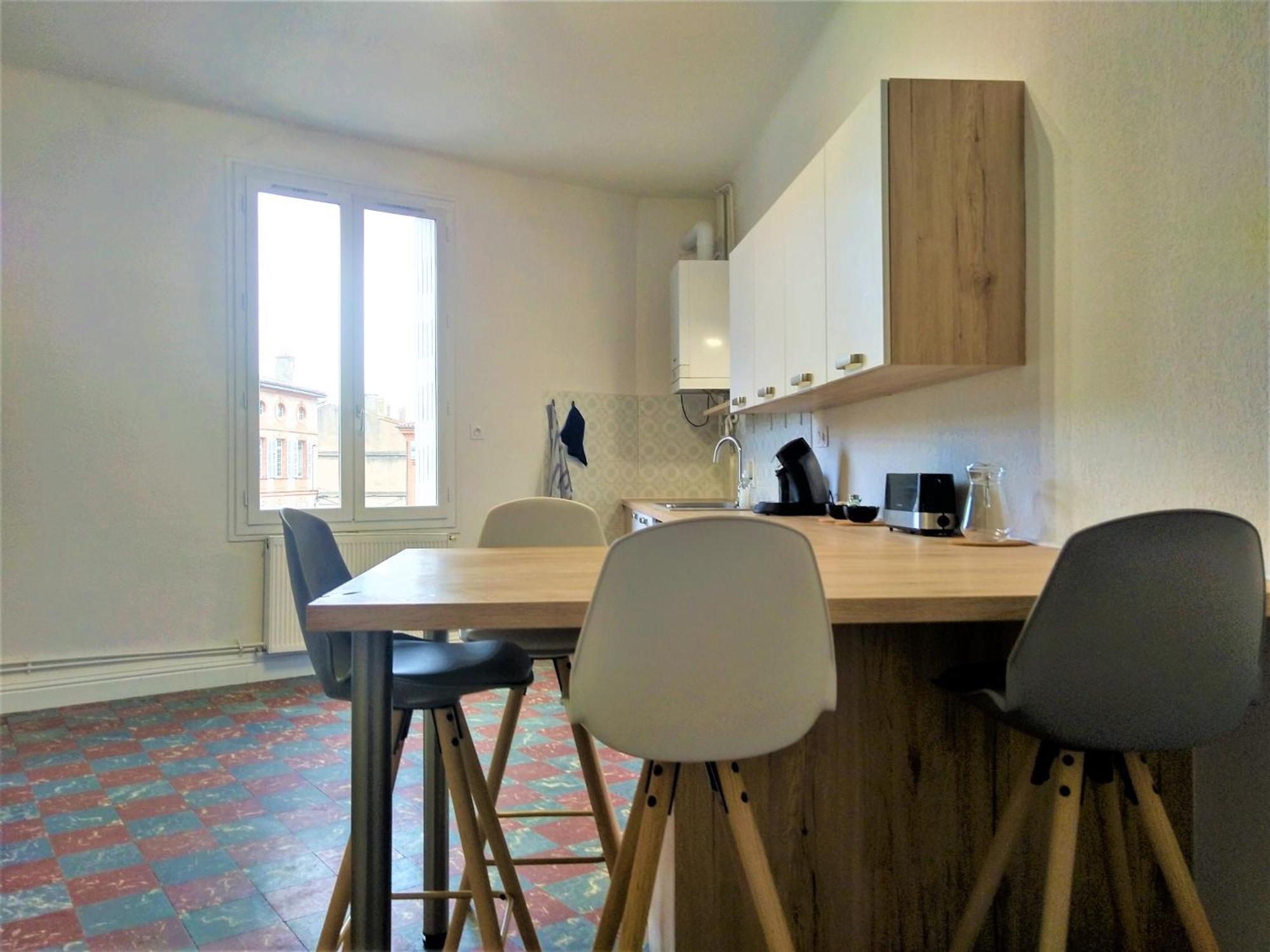Chambre Privee Et Spacieuse Au Sein D'Un Logement Partage - Central, Quartier Villebourbon - 3 Chambres Doubles - 2 Balcons - Places De Stationnements Gratuites - 5 Min A Pied Gare Et Hypercentre Монтобан Екстер'єр фото